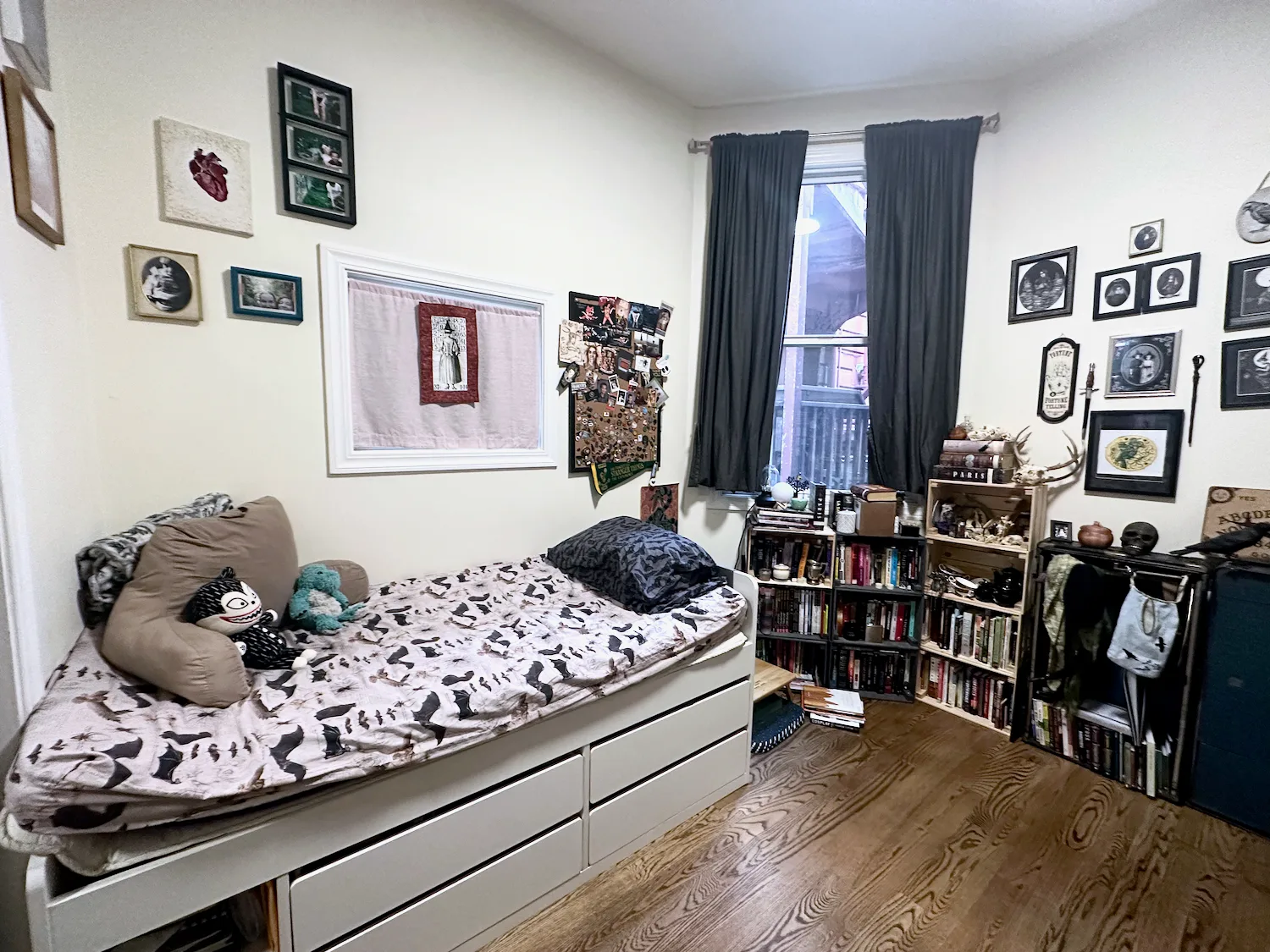 “Witchy” bedroom